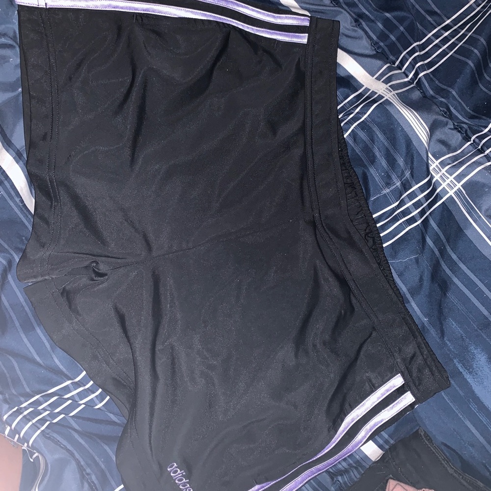 Adidas purple shorts
